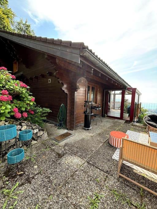 Swiss Chalet - Mountain And Lake View Blonay Exterior photo